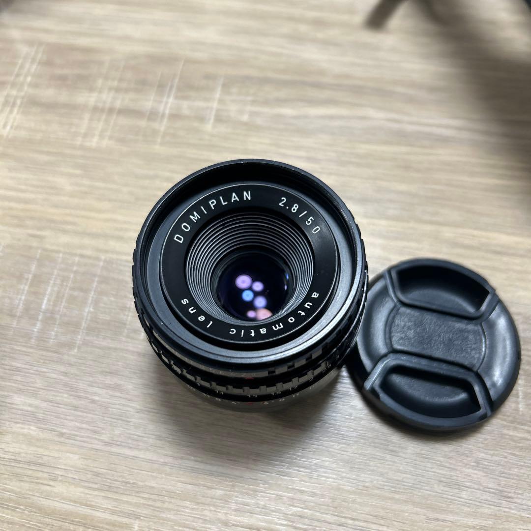 オールドレンズ　DOMIPLAN ドミプラン　50mm 2.8 M42マウント