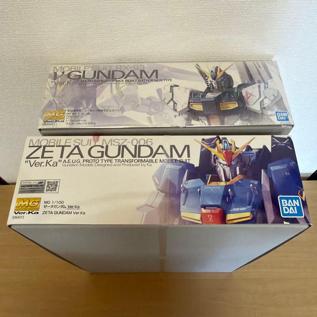 MG ZガンダムVer.Ka νガンダム セット