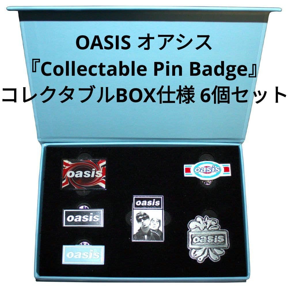 OASIS オアシス『Collectable Pin Badge 6個セット』