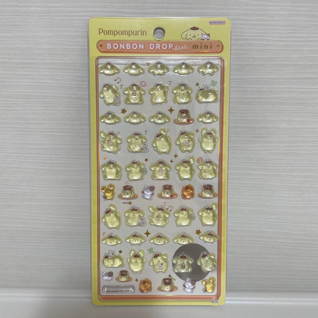 【正規品】ボンボンドロップシール mini ミニ サンリオ 8種 コンプリート
