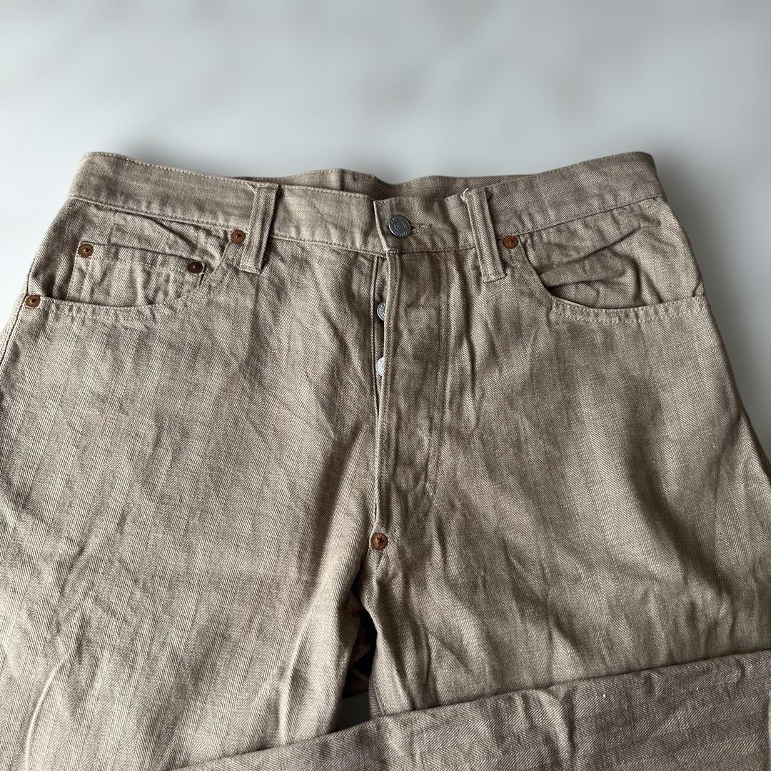 EVISU エヴィス パンツ ベージュ 31×35 2000