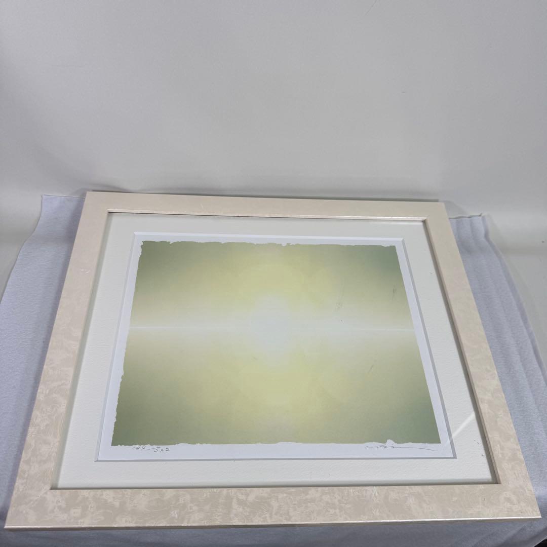 ChieArt 　直筆サイン入り版画「光の扉」　完売品　222枚限定