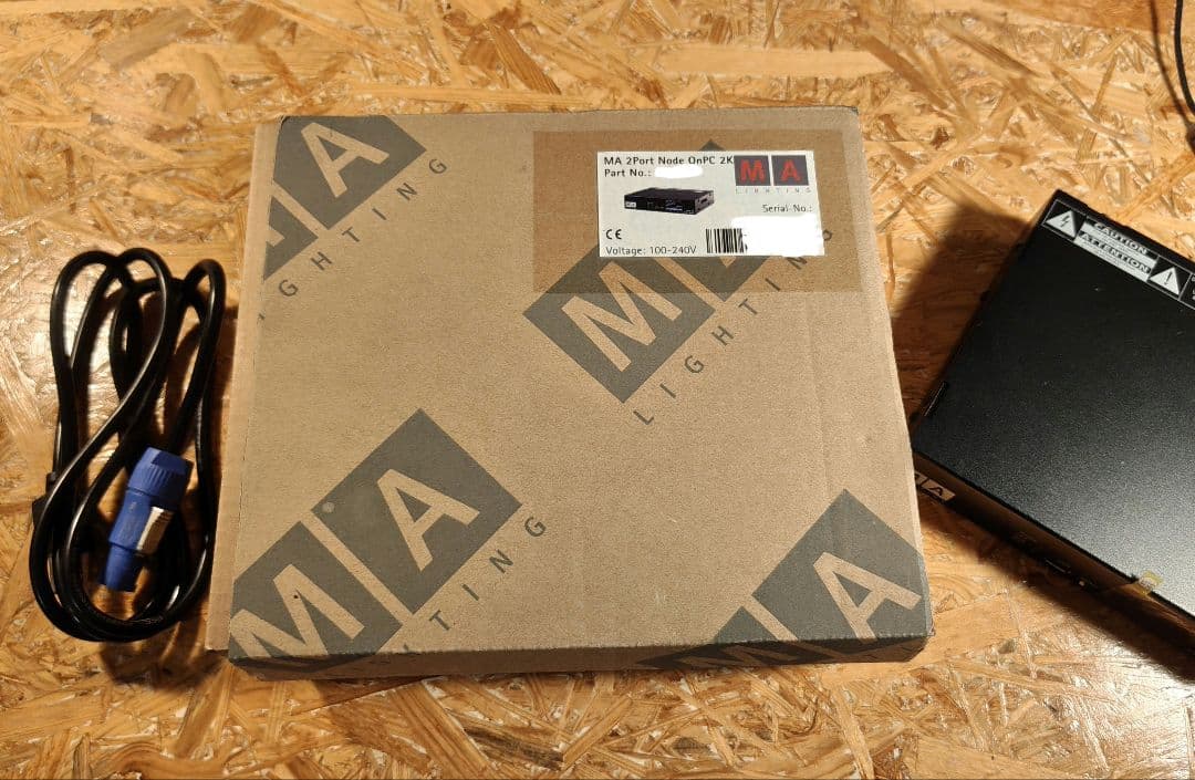 Grand MA 2Port Node onPC 2K 正規品 購入時の箱あり