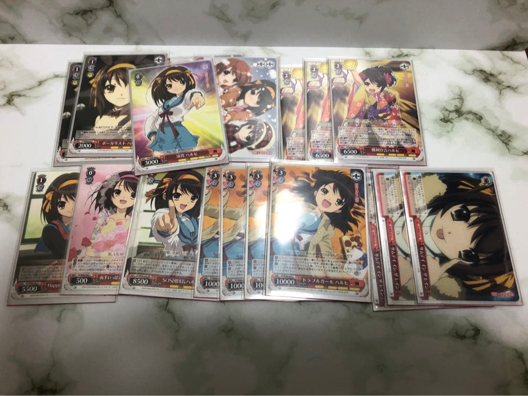 涼宮ハルヒ　トレーディングカード５０枚