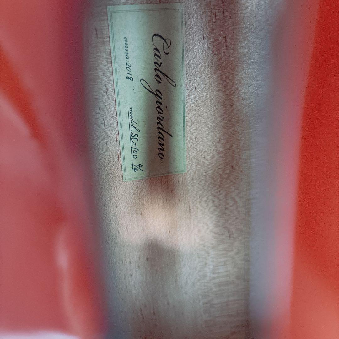 Carlo Giordano SC-100 チェロ 4/4 Anno2018