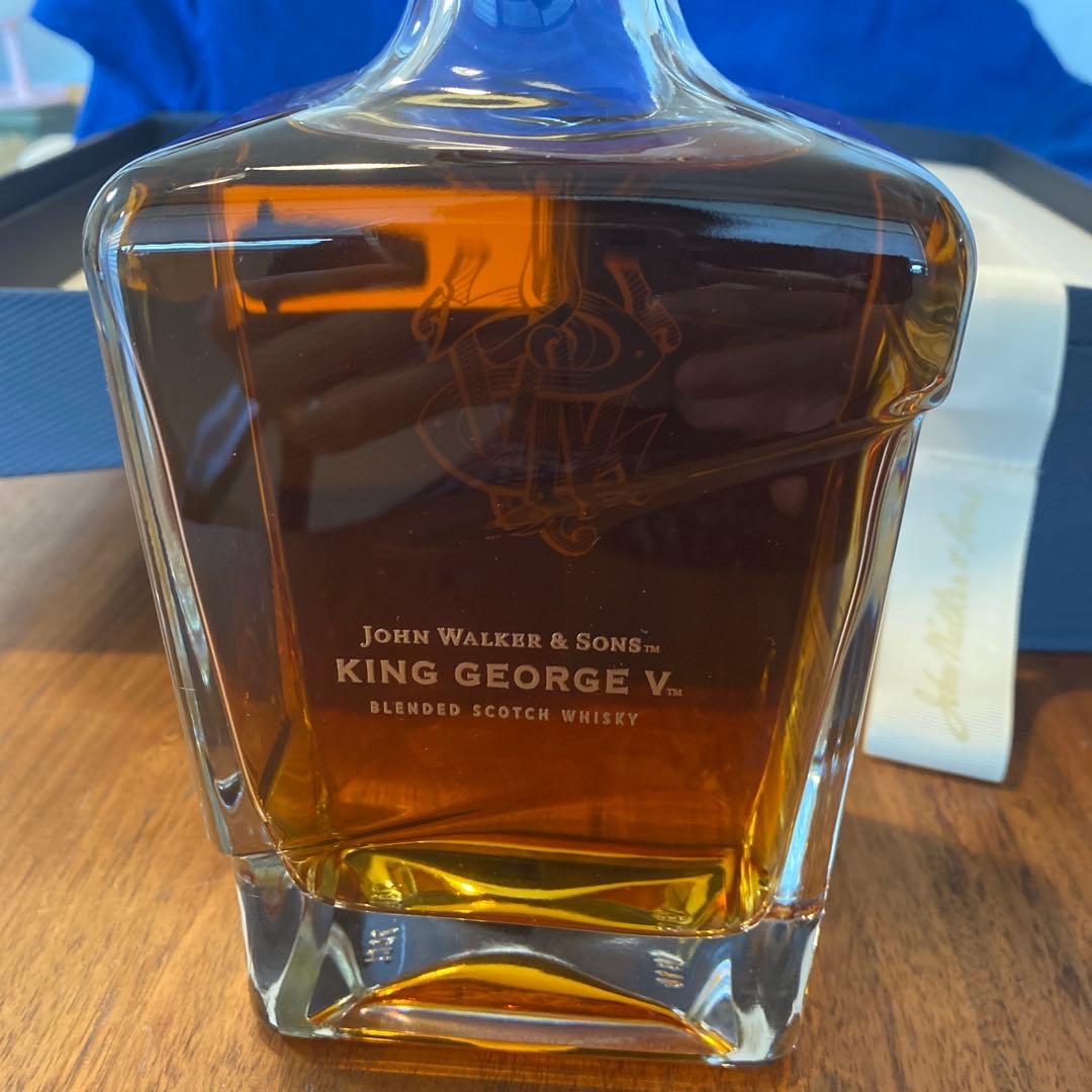 正規品　ジョン・ウォーカー＆サンズ キングジョージ5世　750ml