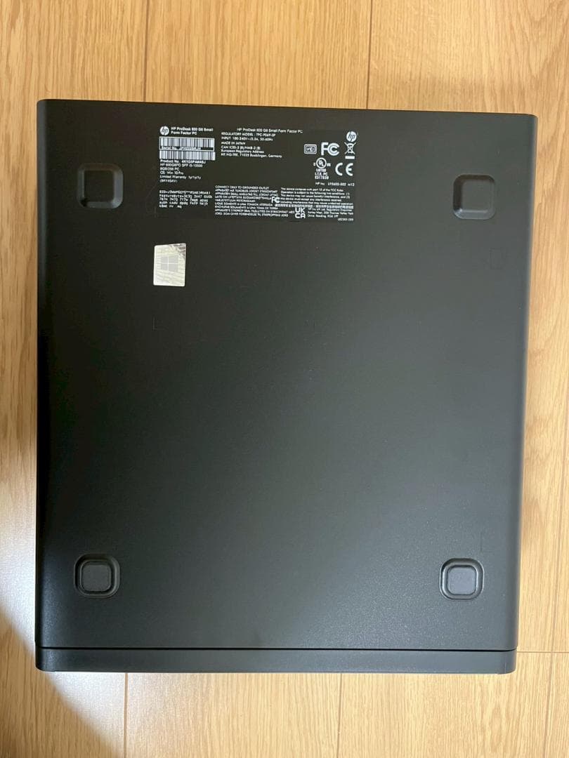 ★期間限定特価★HP Prodesk 600 G6デスクトップ高速即納新品SSD