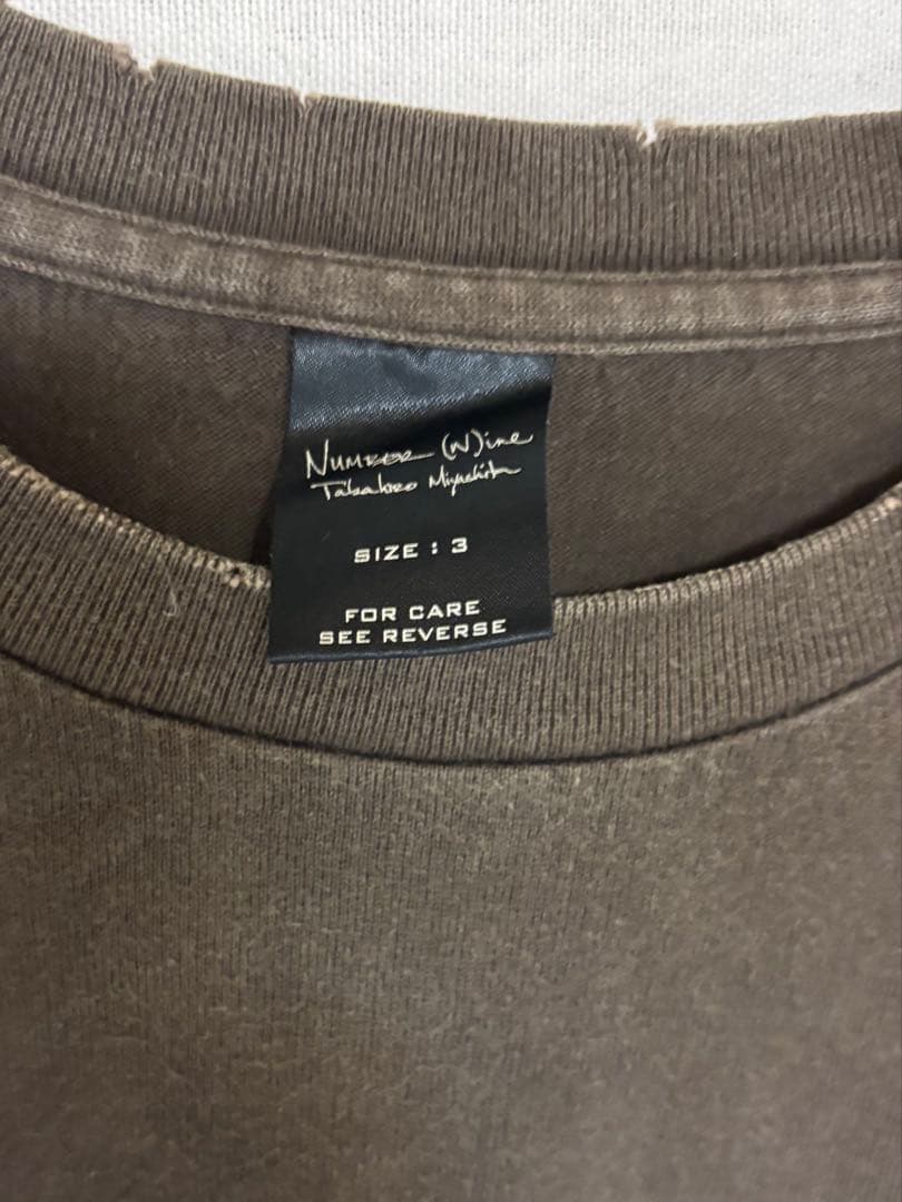 Number (n)ine 04ss 半袖Tシャツ　Patti Smith