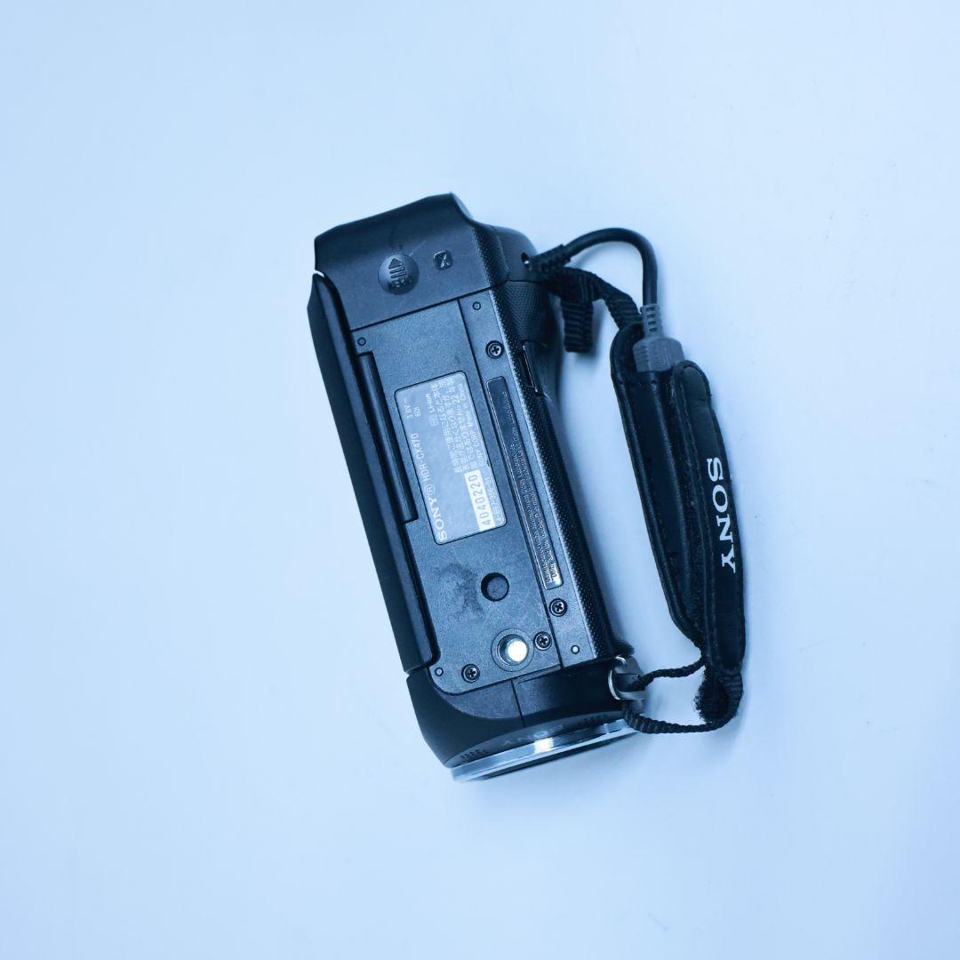 SONY HDR-CX470 ビデオカメラ 本体　美品（おまけ付き）