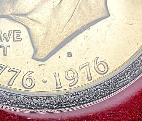 1976　アメリカ合衆国　銀貨プルーフセット　独立200周年記念