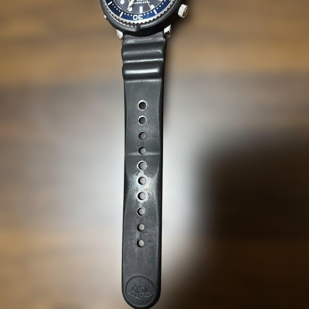 セイコー プロスペック ラバーベルト 時計 V147-0A0A