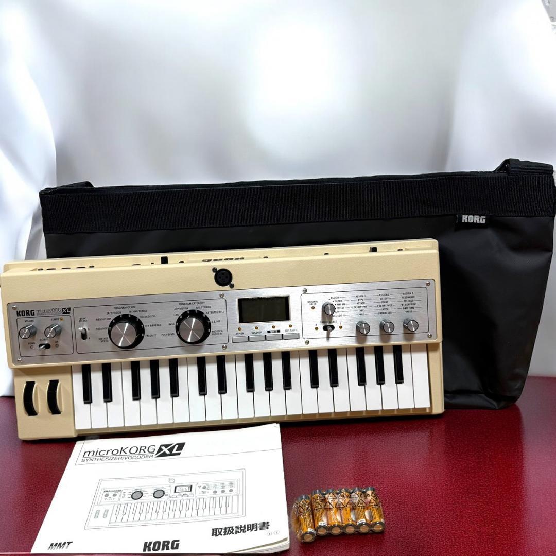 ☆美品 コルグ microKORG XL BE シンセサイザー 限定色 ベージュ