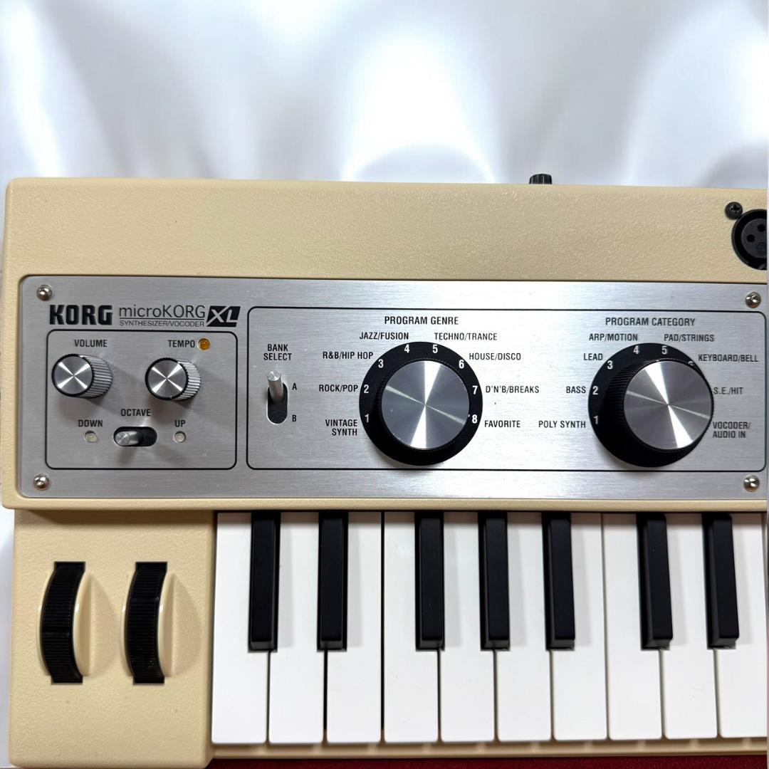 ☆美品 コルグ microKORG XL BE シンセサイザー 限定色 ベージュ