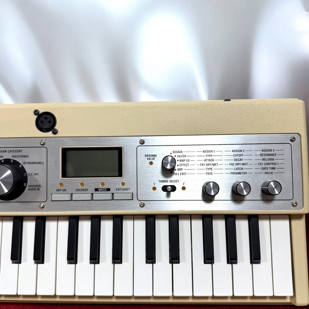 ☆美品 コルグ microKORG XL BE シンセサイザー 限定色 ベージュ