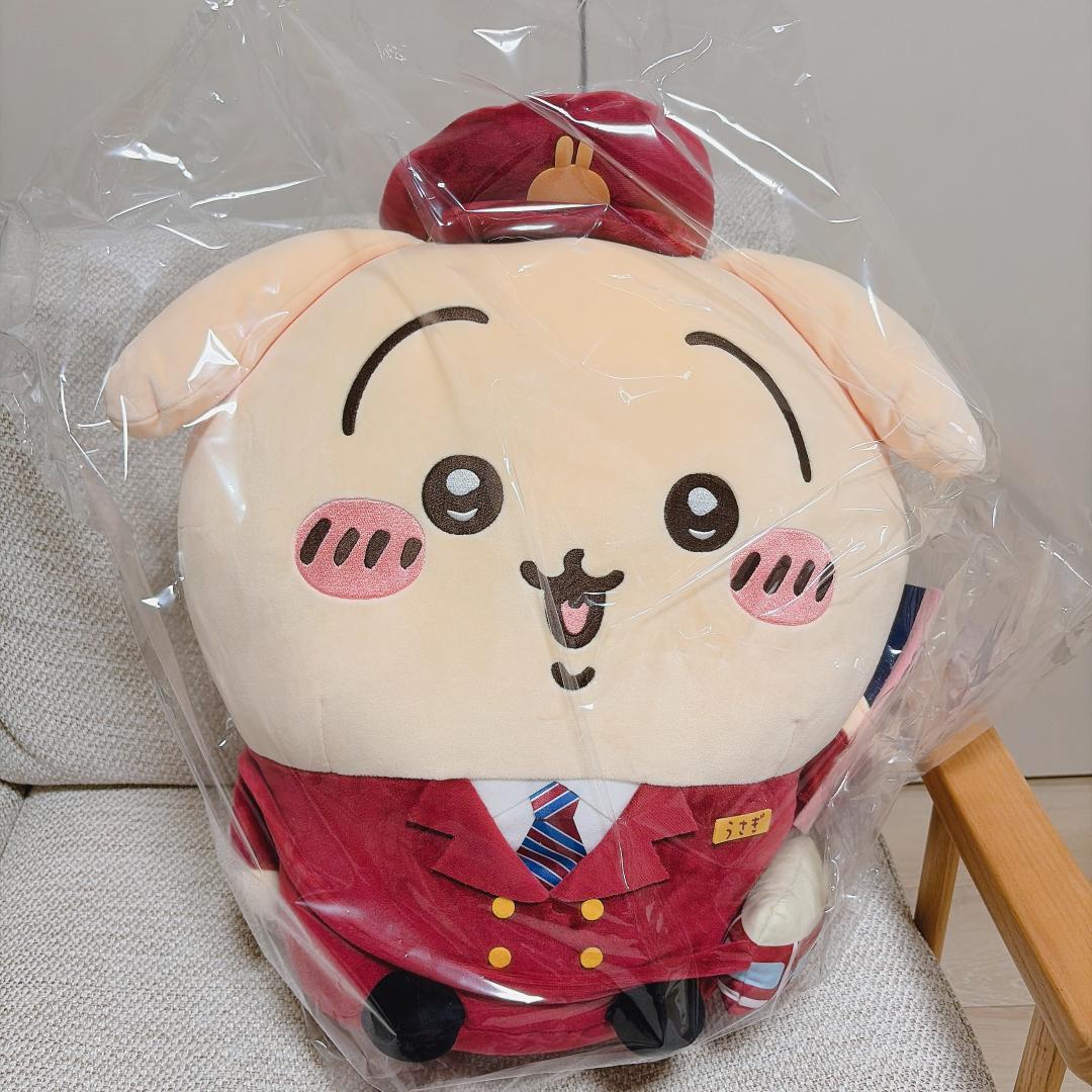 【新品】ちいかわ　阪急電車　BIGぬいぐるみ　ぬいぐるみ　うさぎ