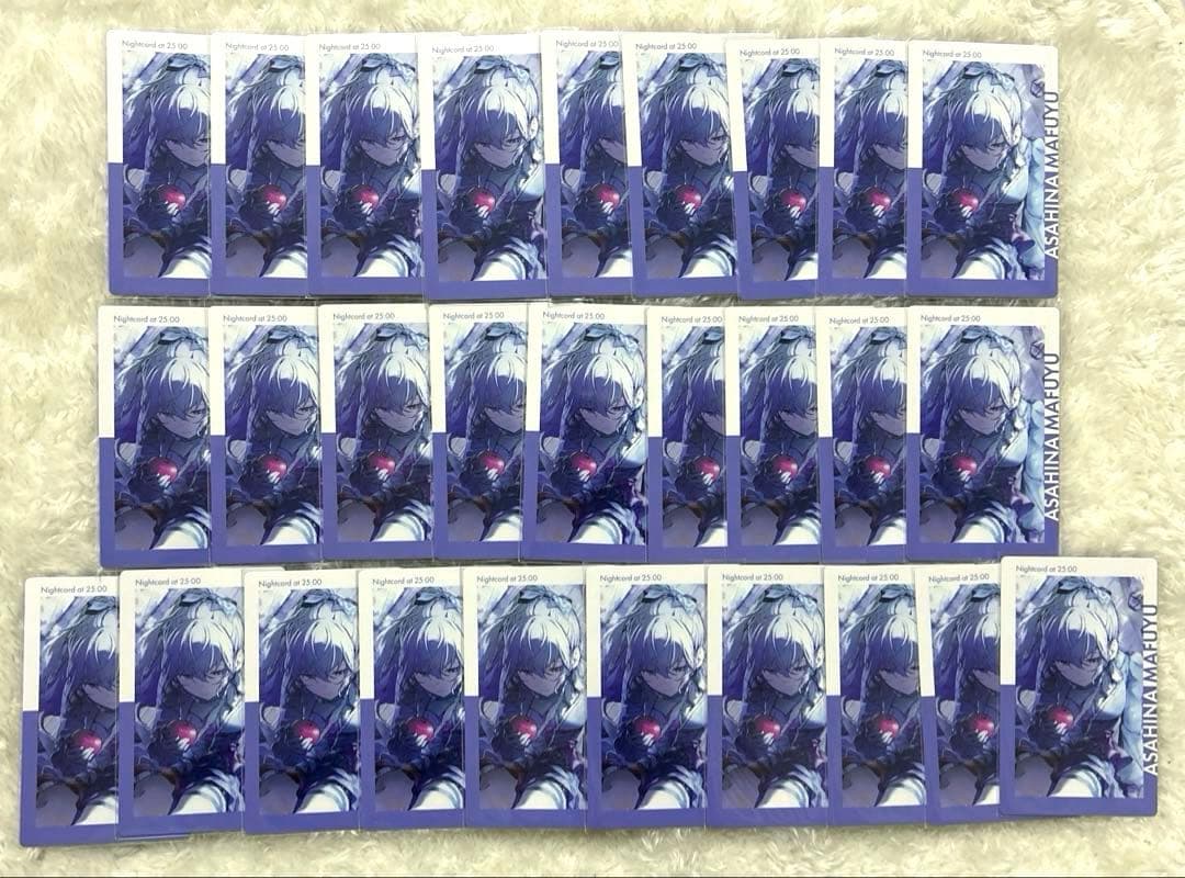 プロセカ エピカ 22C 箔押し まふゆ