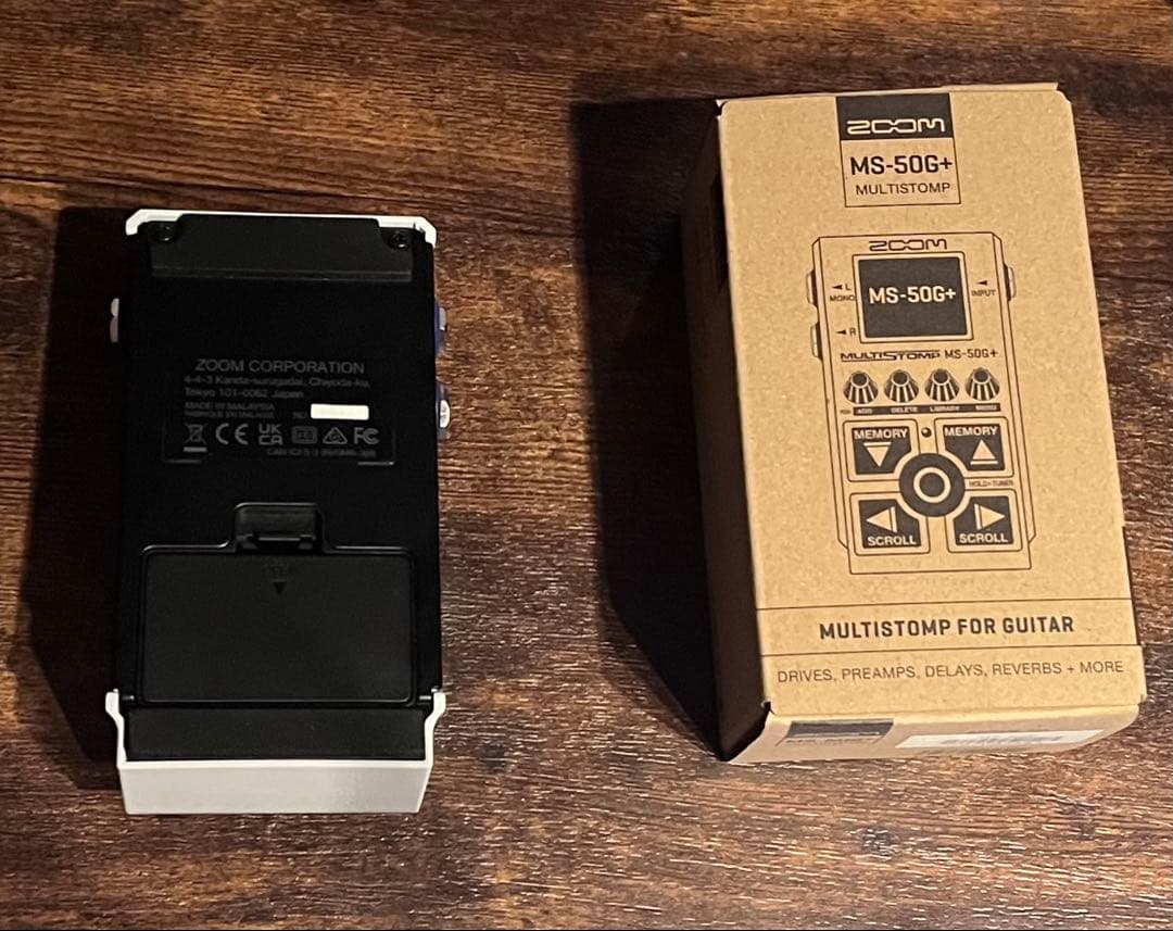 ZOOM MS-50G+ マルチエフェクター