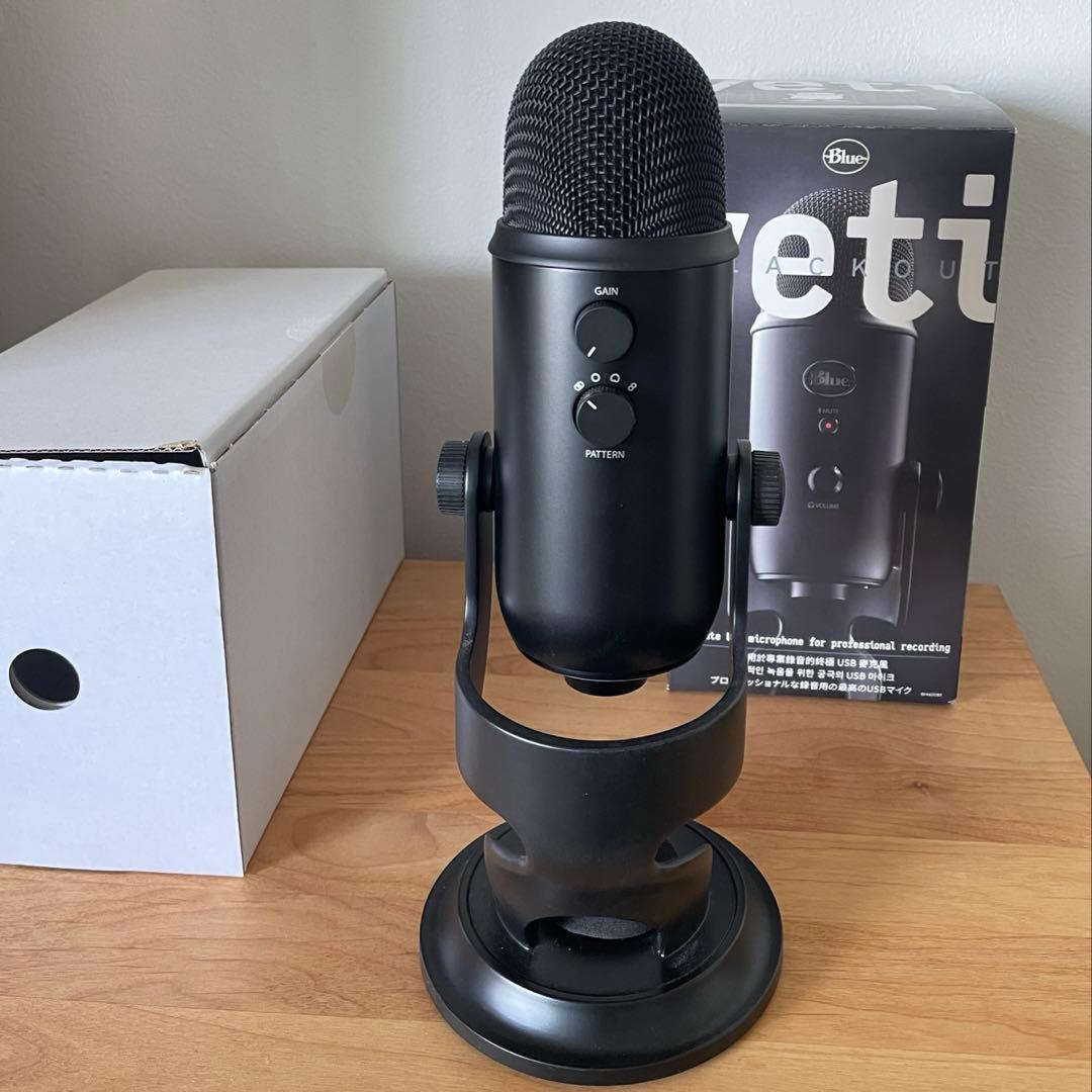 Blue Yeti ブラック コンデンサーマイク