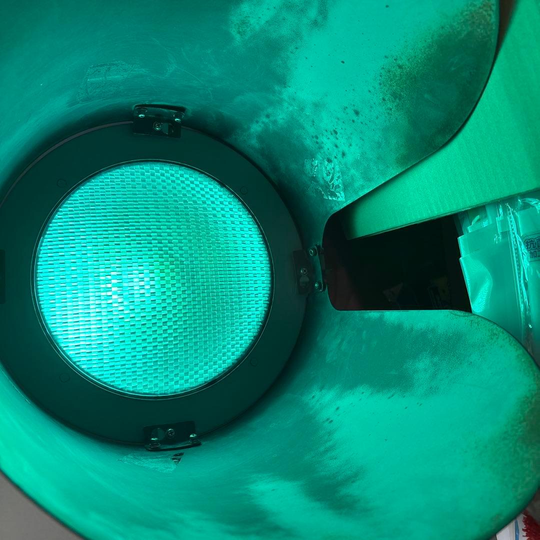 ⭐︎年末年始特価　本物信号機　鉄板丸型金属