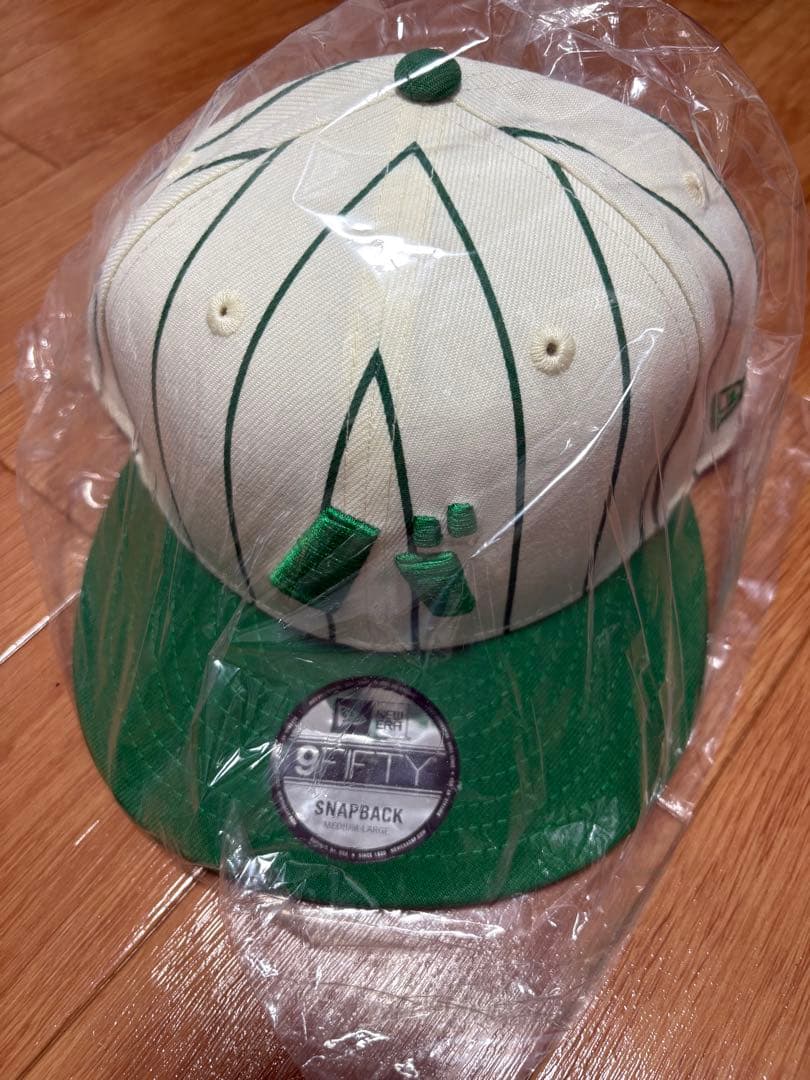 バナナマン バ帽 バイカラーキャップ グリーン　緑