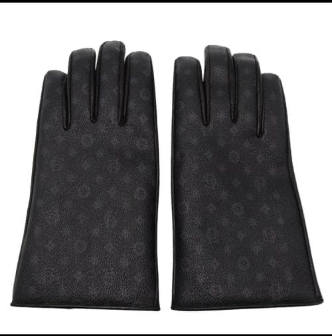 未使用 GLADHAND モノグラム レザーグローブ ブラックL 箱付き