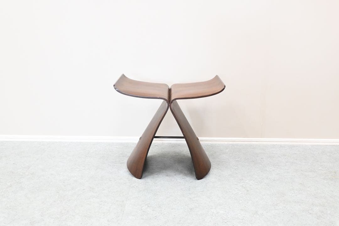 【vintage】 天童木工 バタフライスツール tendo 旧タグ