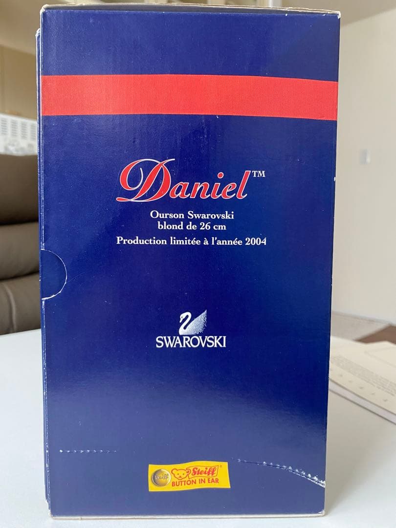 激レア 希少 Swarovski クリスマスオーナメント 2004 テディーベア