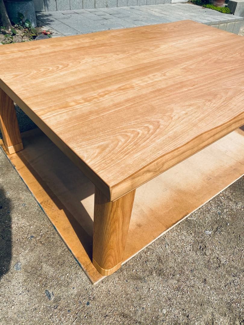 こたつサクラ120折りたたみ脚日本製・ヒーター付き