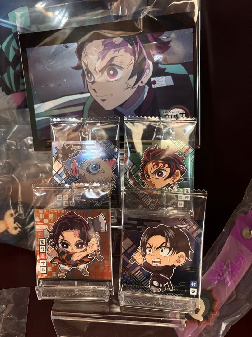 鬼滅の刃 竈門炭治郎＆禰豆子 フィギュア ラバーマスコット まとめ売り