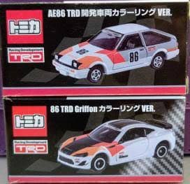 トミカ TRD 限定品 AE86,86 2種