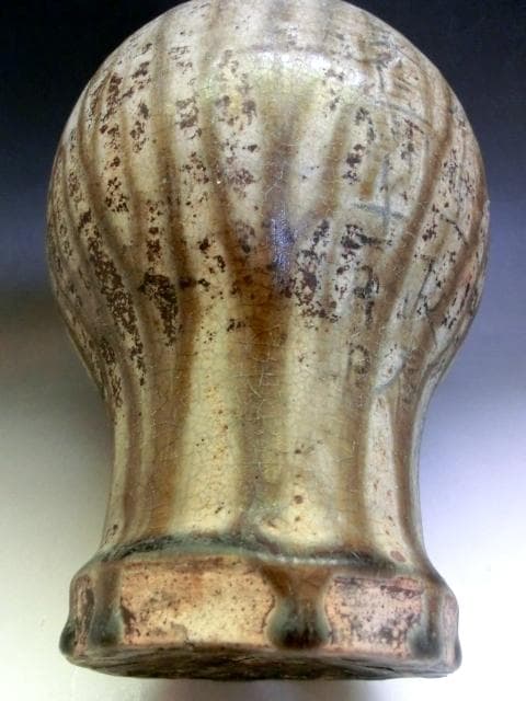 壷■古黄瀬戸 永仁銘瓶子 古壺 時代物 春光 水 古い花器 花瓶 瓶子 骨董■