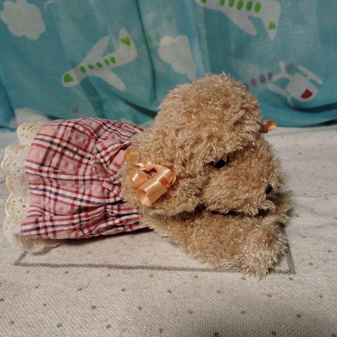 NAOKO SHINADA プードル イヌ 犬 ぬいぐるみ