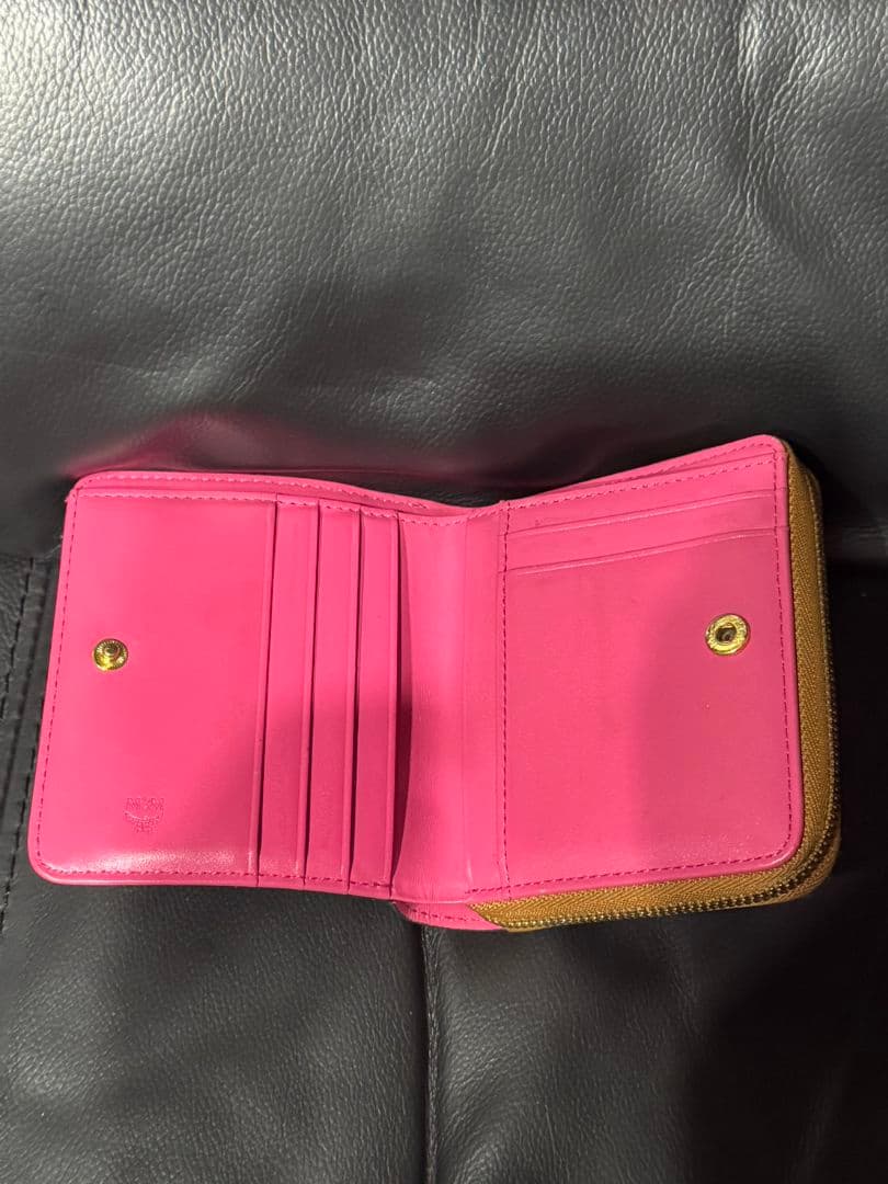 MCM ラビット ウサギ 二つ折り財布