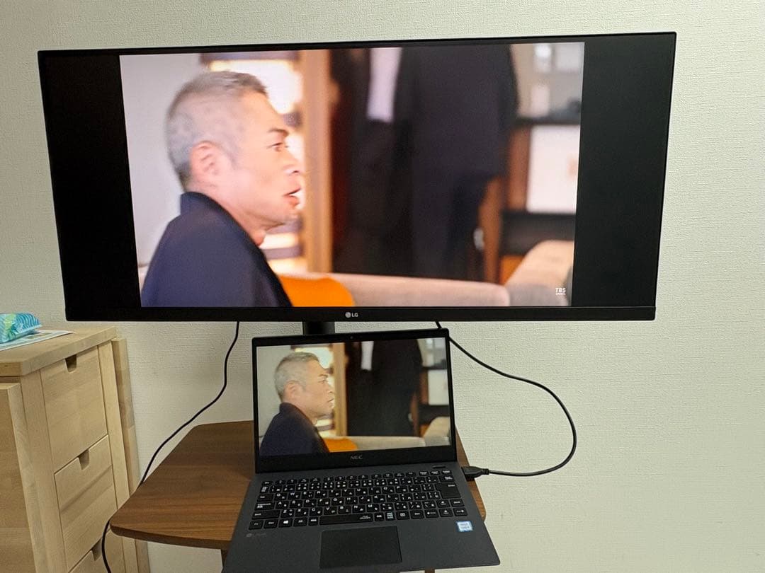 LGエルゴノミクススタンドUWQHD ウルトラワイドモニター34WN780-B