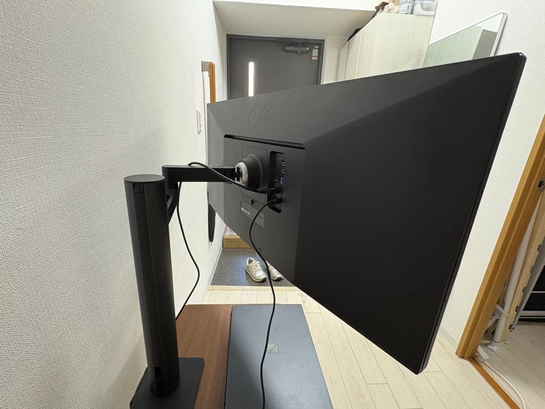 LGエルゴノミクススタンドUWQHD ウルトラワイドモニター34WN780-B