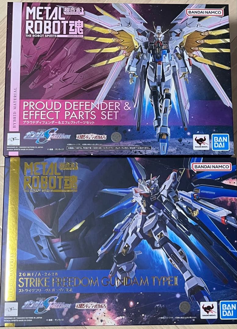 メタルロボット魂 ストライクフリーダムガンダム弐式 プラウドディフェンダーセット