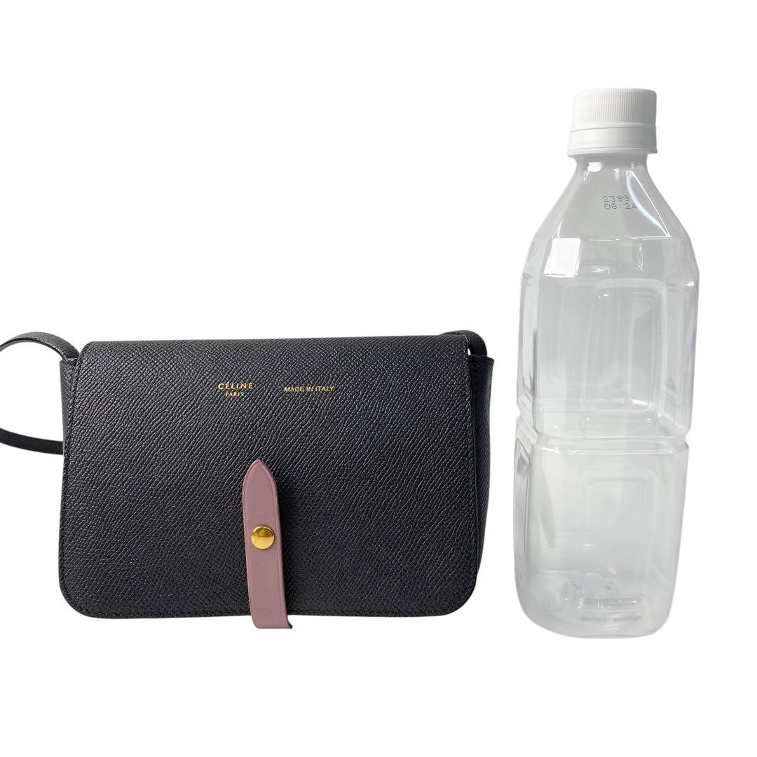 美品 セリーヌ CELINE ストラップクラッチ ショルダーバッグ ポシェット