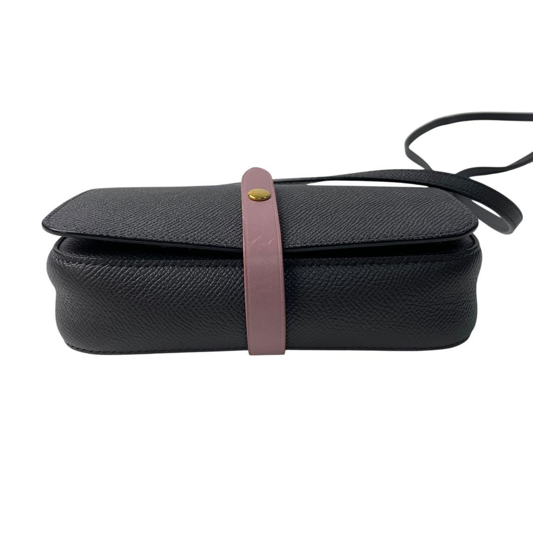 美品 セリーヌ CELINE ストラップクラッチ ショルダーバッグ ポシェット