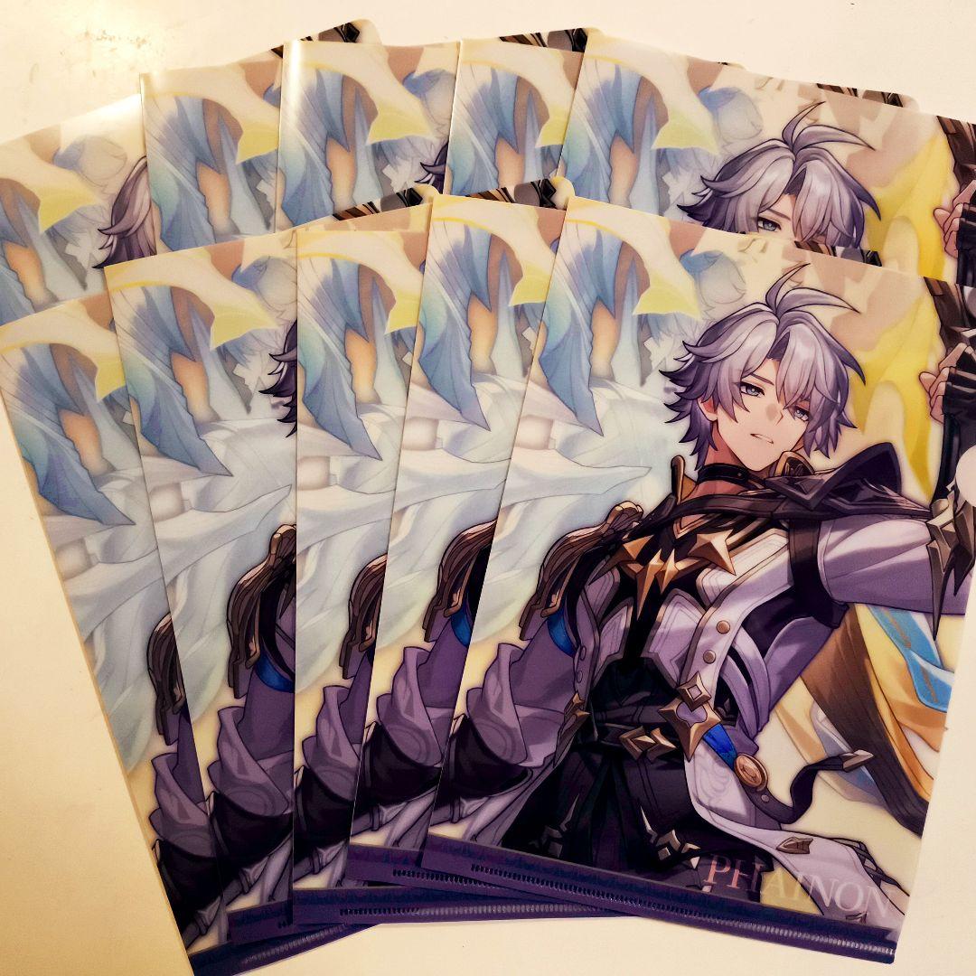 崩壊スターレイル　スタレ　クリアファイル　ファイノン　10枚　ラウンドワン限定