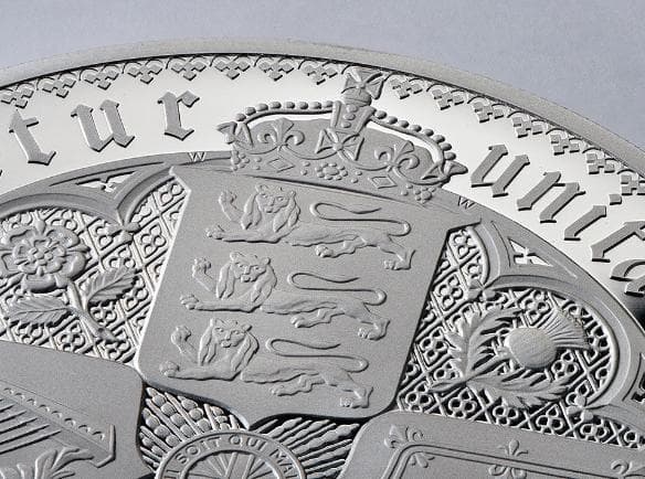 2022マスターピースゴシッククラウン1oz銀貨 PR69 (新品未使用)163