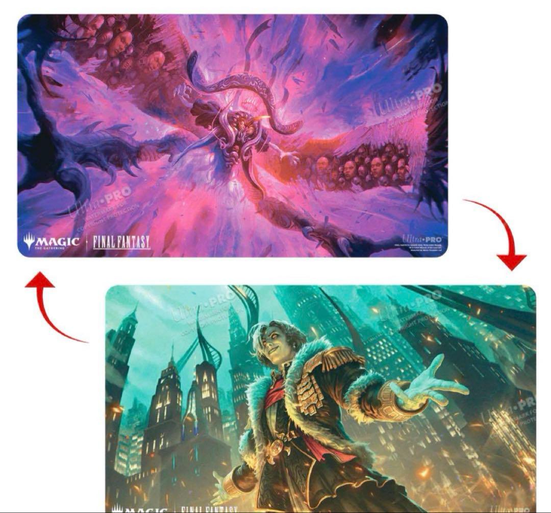 MTG FFコラボ エメトセルク 両面プレイマット 未開封