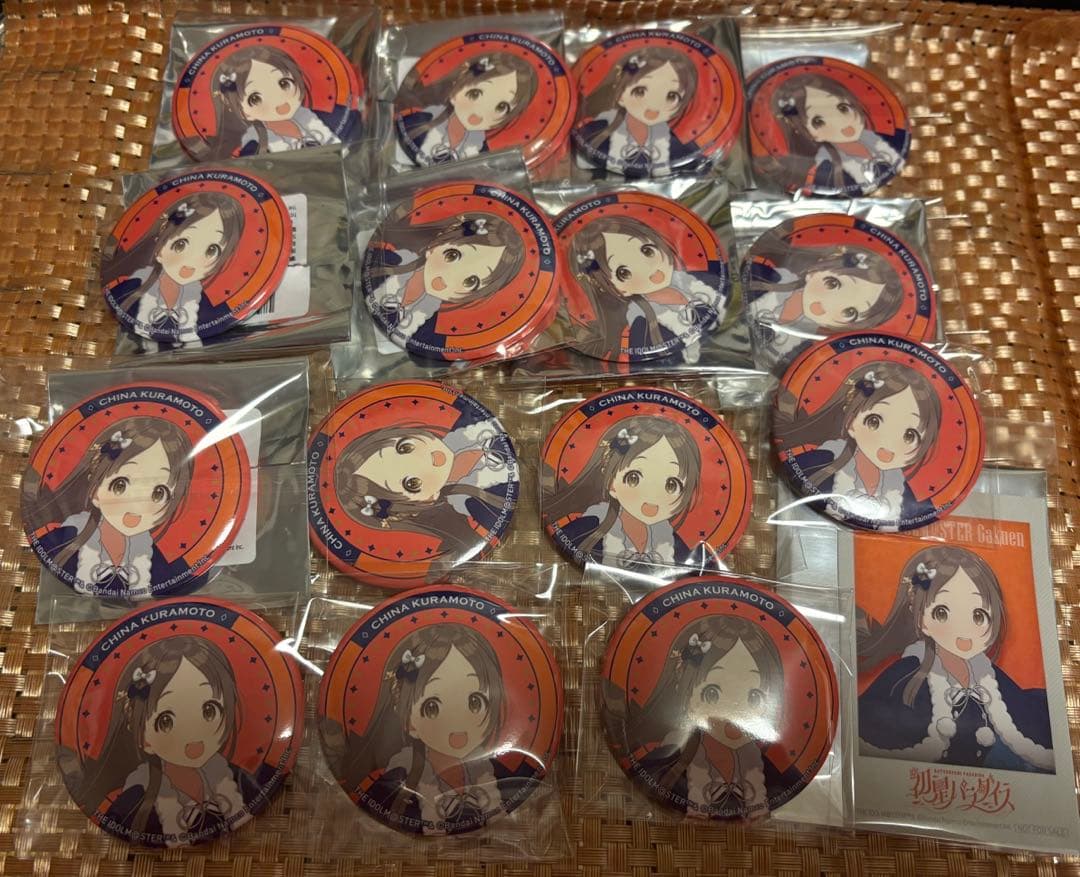 学マス 八景島シーパラダイス コラボ シーパラ 倉本千奈 缶バッジ 15個