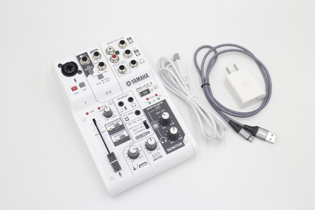 [M-TN 2224]ヤマハ AG03 ミキシングコンソールミキサー オーディオ