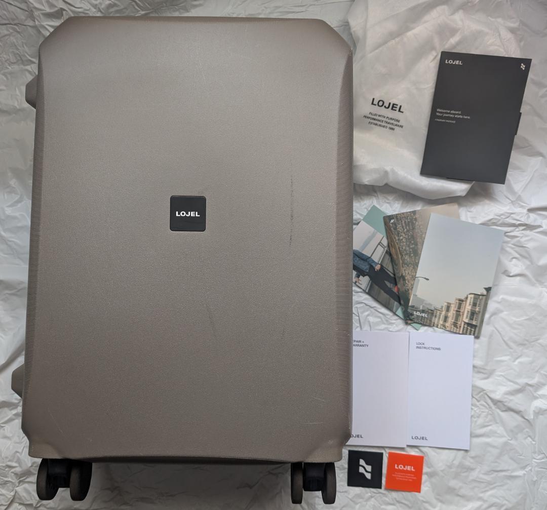 LOJEL VOJA 機内持ち込みスーツケース Sサイズ(37L) グレー