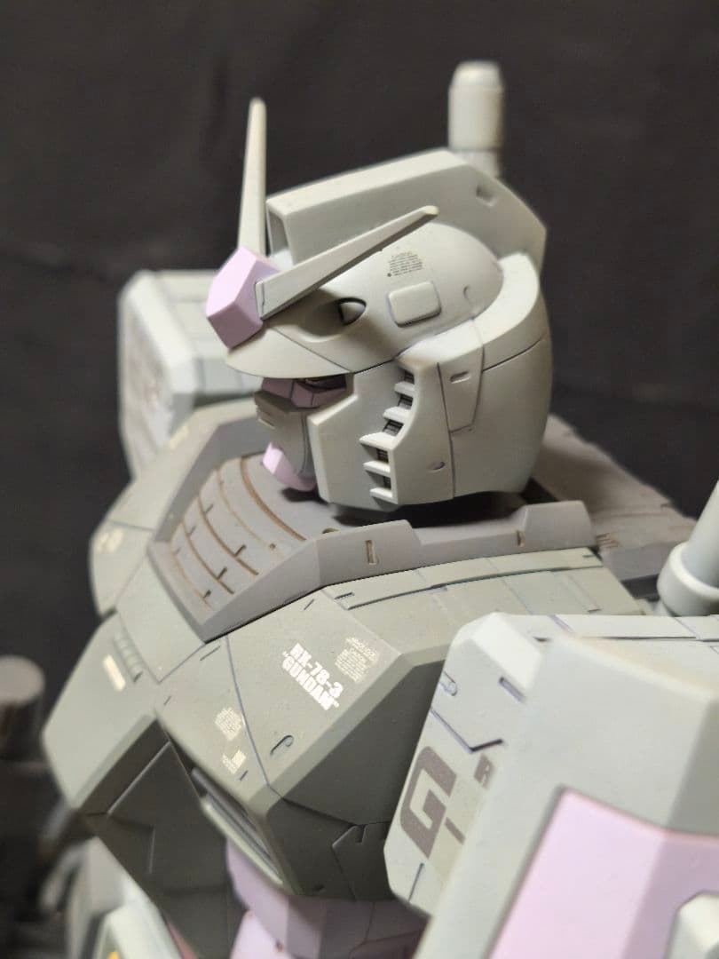 メガサイズ 1/48 RX-78-3 G3ガンダム 塗装済完成品　ビッグサイズ