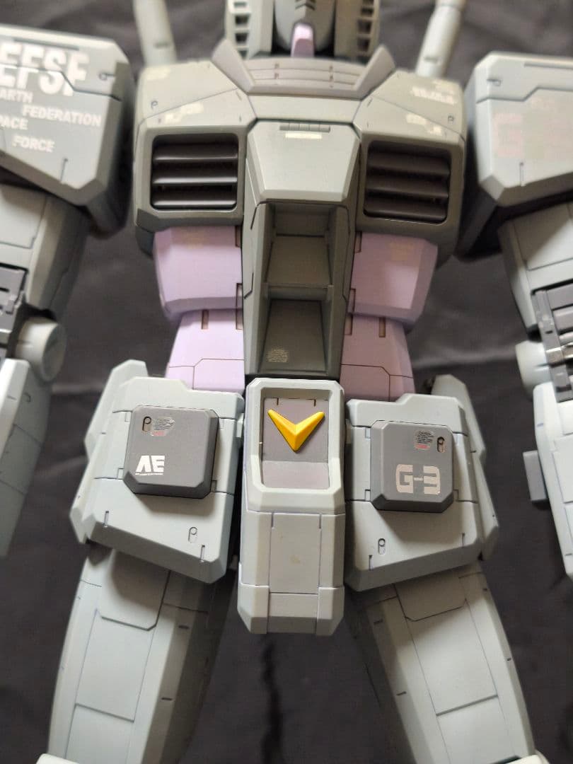 メガサイズ 1/48 RX-78-3 G3ガンダム 塗装済完成品　ビッグサイズ