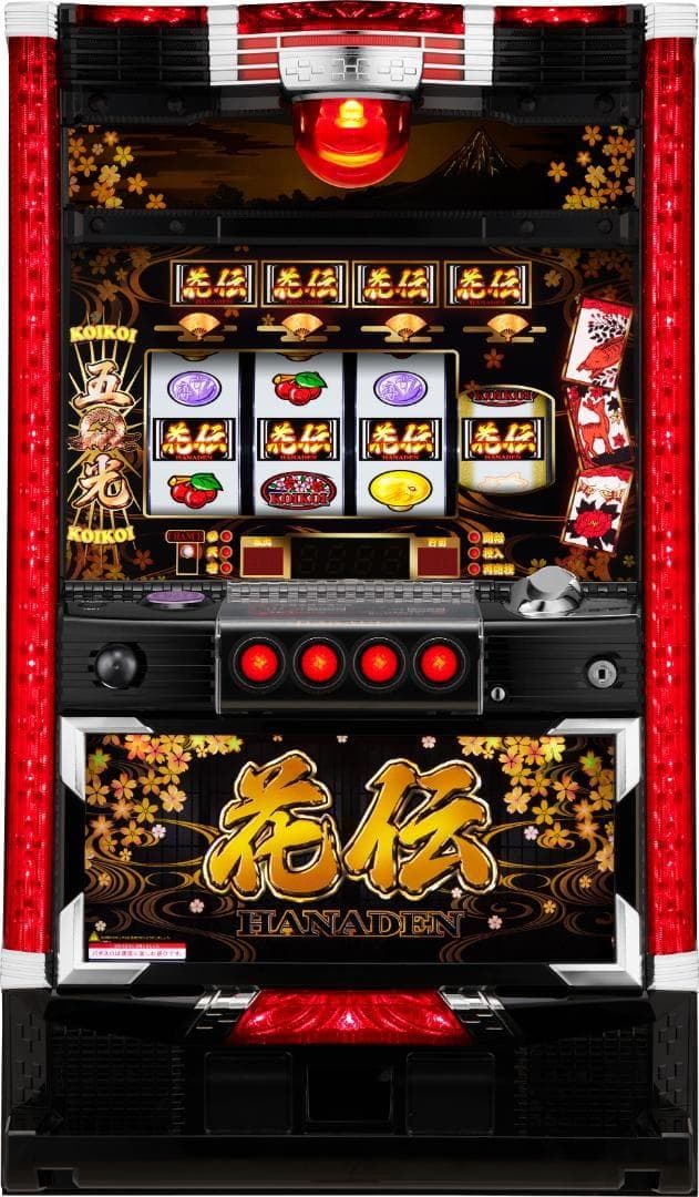 【パチスロ実機】アムテックス★パチスロ 花伝 30φ【不要機付】