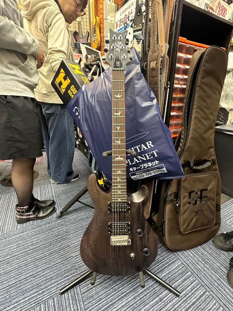 PRS SE CE24 Standard Satin Charcoalケース付