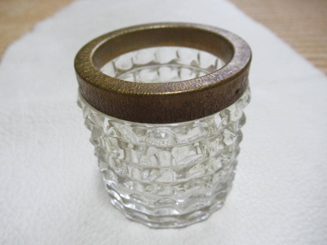 ◆極希少 非売品 1950年代！資生堂 花椿ロゴ入り メイク用ブラシスタンド