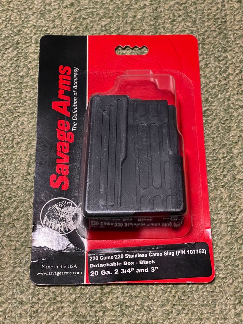 実銃用マガジン　Savage Arms 20番用　新品未使用品